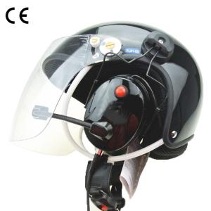 Noise cancel Powered paragliding helmet White PPG helmet EN966 Paramotor helmet