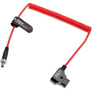 Alvin's Cables Atomos Ninja V Power Cable Dtap to Locking DC 2.1 Coiled Cable