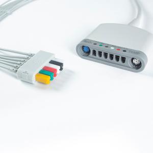 Compatible for Drager Multimed 6Lead ECG Patient Cable 3.5M TPU Material