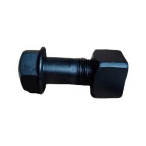 Cheap 2346681 High Hardness HRC38-42 Black 40Cr 12.9 Grade Excavator and Bulldozer Knife Ang Track Shoe Bolt for sale