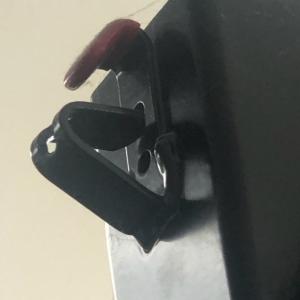 8 Wheels Black 2 Sides Hooks Metal Display Rack For Wheel Hubs