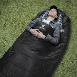 China Outdoor Camping Sleeping Bag Thickened And Widened For Warmth Ultra Light And Sealed on sale