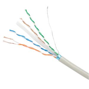 24AWG*4 OD 6.5mm Engineering Cable CAT6 FTP Patch Cord Cable