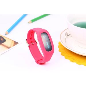Smart wristband pedometer with steps counter and sleep monitor