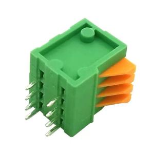 PA66 Housing 2.54mm Pitch PCB Screwless Terminal Block