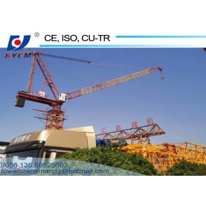 10ton 50m Tower Crane Boom Length 380V/60Hz Schneider D5020 Luffing Jib Crane