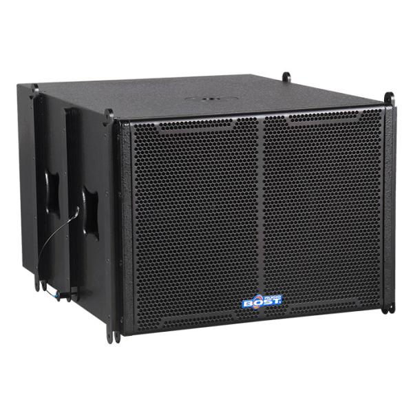 Quality double 12" pro  line array speaker system LA22B wholesale