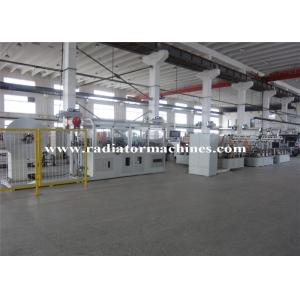 High Speed Radiator Production Line For Making Heat Exchange Wavy Fins