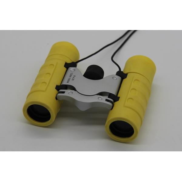 Quality Outside Lightweight Travel Binoculars , Yellow Compact Lightweight Binoculars wholesale