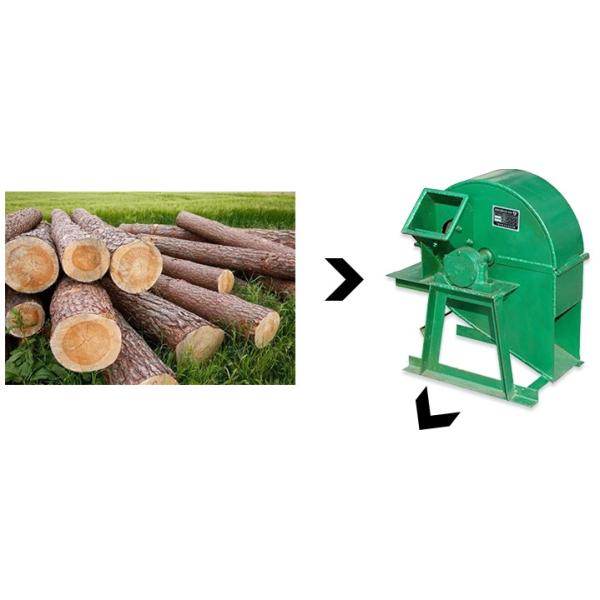 Quality Sawdust Waste Wood Branch Shredder Machine Integrates Slicing wholesale