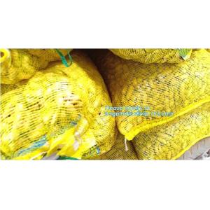 100% PE Raschel Net Mesh Bag for Fruit Potato Firewood Packaging,MESH BAGS FOR