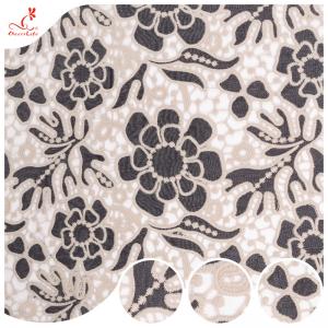 China Lightweight Water Soluble Lace Polyester Embroidery Guipure Chemical Lace Trim Fabric on sale