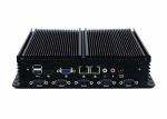 6 USB Industrial Embedded Computer Onboard Intel Baytrial J1900 Embedded