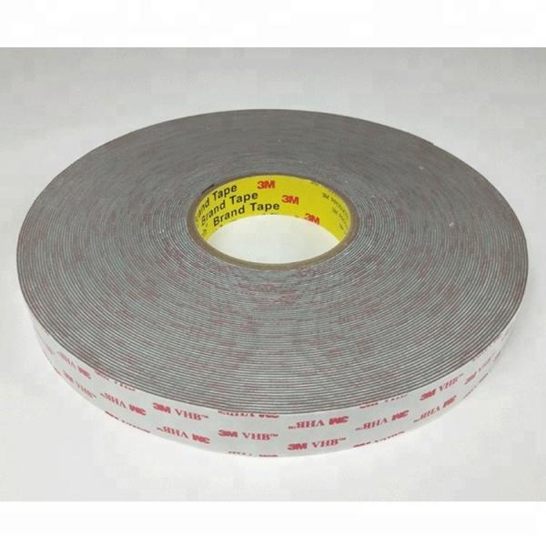 Viscoelastic 0.8mm RP45 Die Cut Adhesive Tape With Conformable Foam Core , 3M