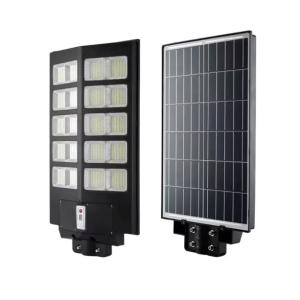 China Solar Induction Wall Lamp 600w Solar Street Light With Remote Control / Sensor Control on sale