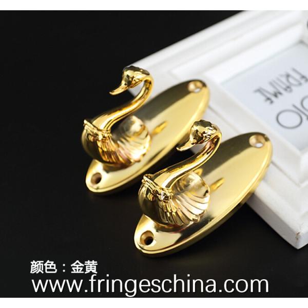 High quality classical customized metal zinc alloy curtain hooks for home