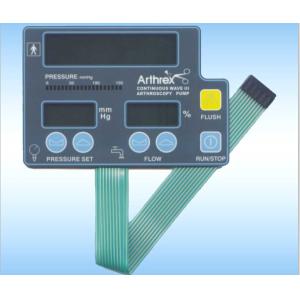 Cheap PC / PET Metal Dome Push Button Membrane Switch Overlay With 3M Adhesive for sale