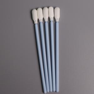Blue Handle flexible head foam swab for cleaning electronics/TFT/PCB/Devices