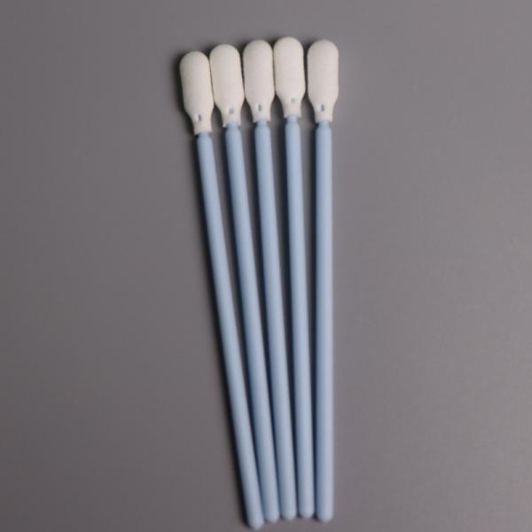 Blue Handle flexible head foam swab for cleaning electronics/TFT/PCB/Devices
