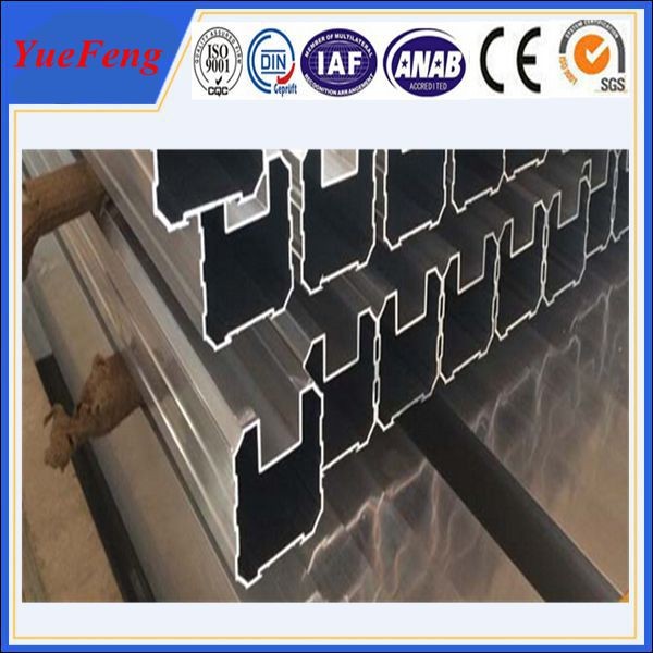 Quality 6000 series aluminium fence louver profiles / OEM aluminium profile for fence louver wholesale
