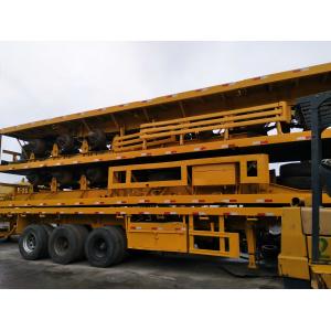 40 Tons Payload Used Truck Trailers Leaf Spring Mechanical Suspension