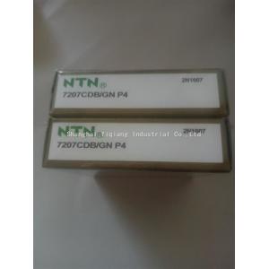 NTN high precision angular contact ball bearing 7205CDF/GNP5,7207CDBGNP4