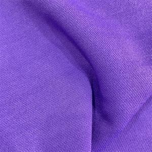High quality waterproof 100% polyester elastic single-side knitted fabric
