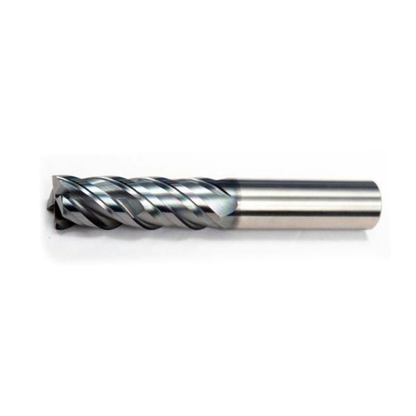 4- Flute Unequal Pitch Flattened Carbide Flat End Mill UM - 4E - D4.0S AITiN