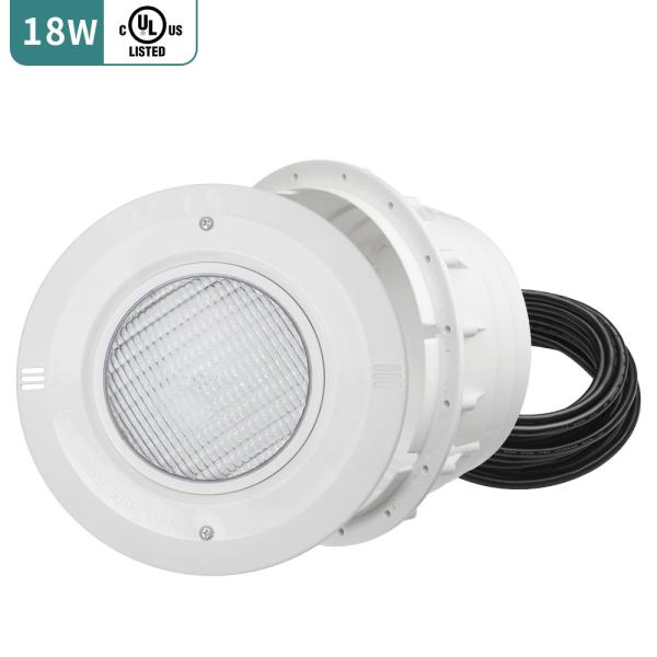 Quality PAR56 1700LM Circular UL Swimming Pool Light With Niche wholesale