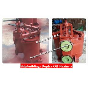 Flange cast iron duplex oil filter 5050 CBM1132-82; JIS F7202 5K-50A compound