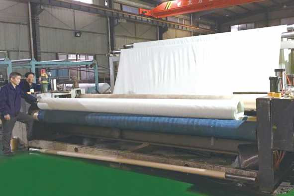 Water Containment HDPE Compound Geomembrane 0.2-3mm For Cofferdam Construction