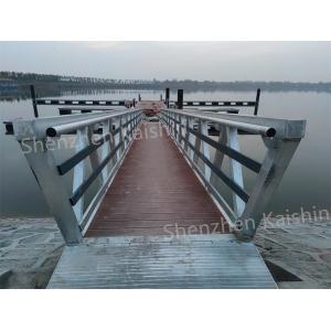 Customized Aluminum Gangway Floating Bridge The Ideal Solution For Your Marine
