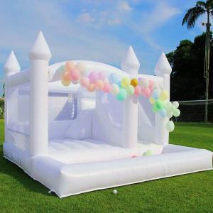 Cheap White Castle Bounce House White Bounce Castle with Customized Color and Repair Kit Accessory for sale