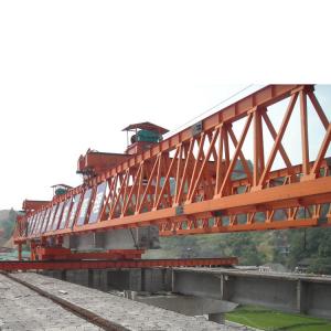 High Efficiency 160 Ton Truss Type Double Beam Launcher Crane