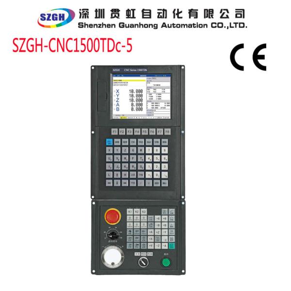 Cheap Black Vertical CNC Lathe Controller I / O 56 x 32 With Macro Function USB interface for sale