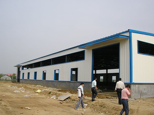 Quality Wide Span Steel Structure Warehouse Painted Galvanized Surface Treatment wholesale