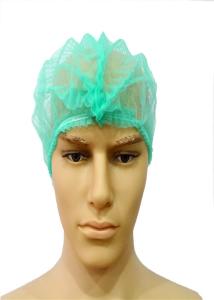 Cheap 17 - 24 Inch Disposable Head Cap Breathable with Single Or Double Elastic String for sale