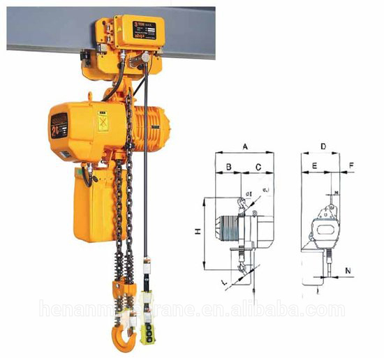 Running Type Lifting Equipment Hoist