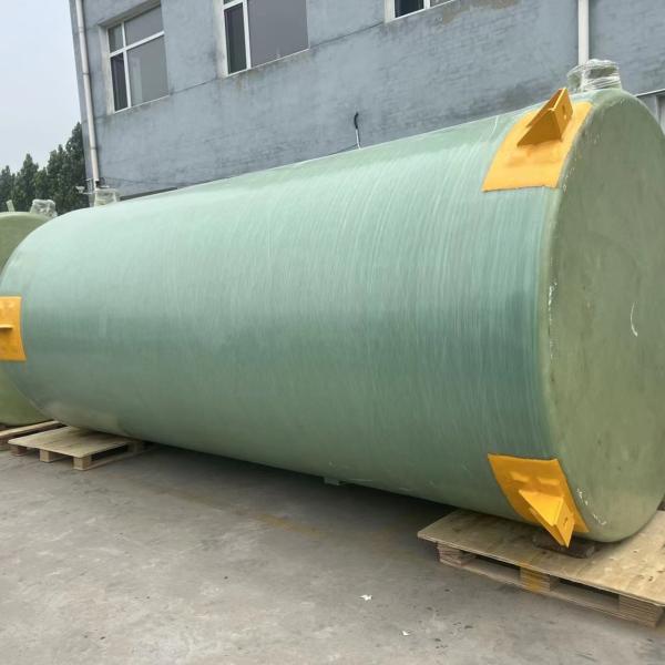 1600mm*2620mm 5CBM FRP Water Tank Fiberglass Stock Composite Vertical