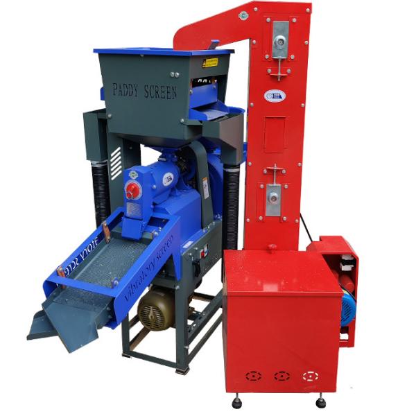 2.2kw Combined Rice And Flour Mill Grinding Machine 180kg Per Hour With Lifter