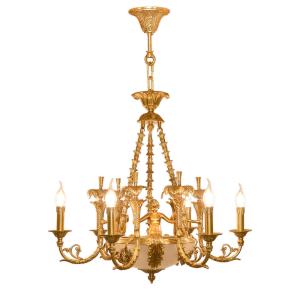 China Kichler brass chandelier Pendant Lamp For Hotel Project Lighting (WH-PC-28) on sale