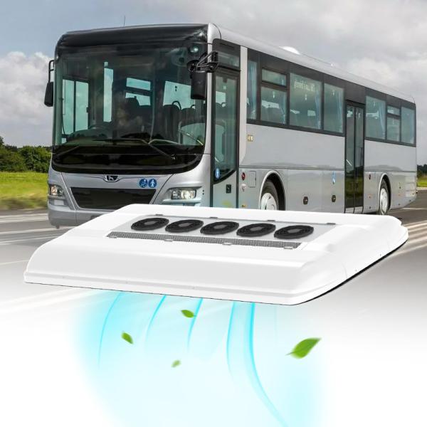 Compact & Efficient Electric Bus Air Conditioner with Dual-Functionality and