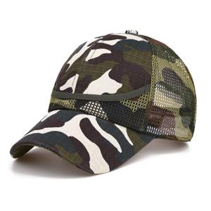 100% Polyester Mesh Unisex Adjustable Sport Casual Cap