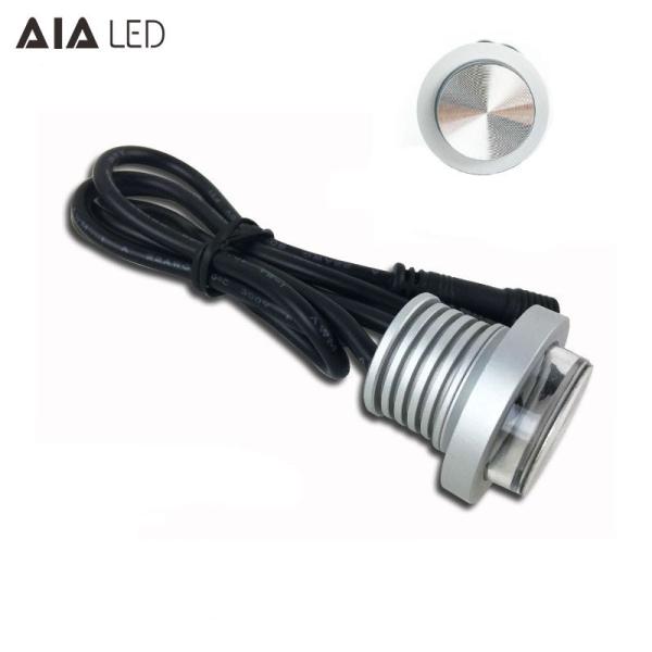 Anti glare 1W recessed waterproof IP65 small size LED dwonlight for bookstore