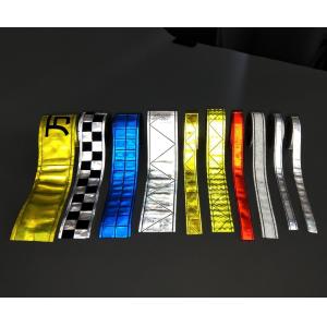 High Visibility Custom Printed Retro PVC Reflective Safety Tape With CE EN471