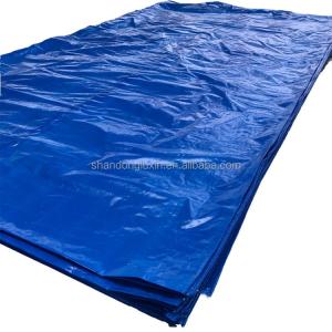 Rainproof Moisture-proof Dust Proof PE Tarpaulin Tent with 220 gsm Blue UV