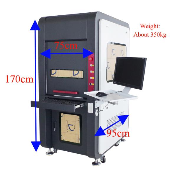1064nm Fiber Laser Marking Machine 50 Watt Fiber Laser Engraver