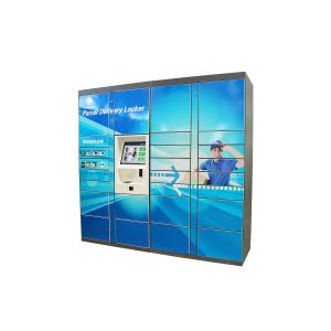 Wireless Monitoring Delivery Parcel Collection Lockers With Secured Electronic