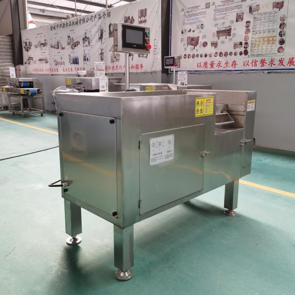 Quality Factory Supply Industrial Fresh Meat Cube Cutting Frozen Chicken Meat Beef And Bone Cutting Machine On Sale wholesale