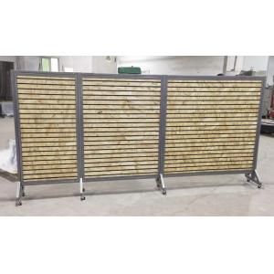 Cheap High Durability And Stability Wood Wall Display Rack Metal Frame for sale